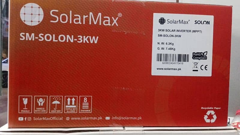 3KW Hybrid Solar Inverter/ SolarMax Salon 3