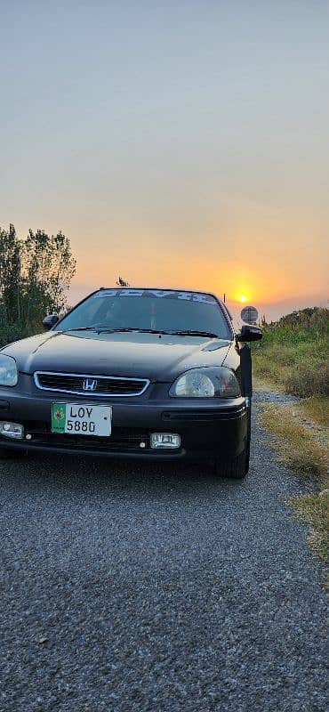 Honda Civic EXi 1996 lhr nmbr exchange posibal 4