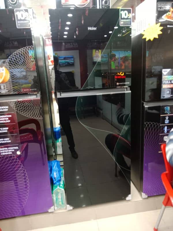 haier fridge 346ipga model on installment 0