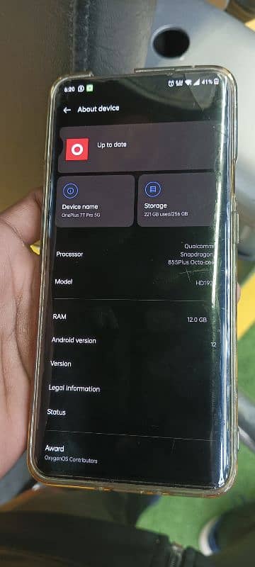 OnePlus 7t pro McLaren addition 5G 12gb 256gb 0