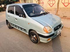 Hyundai Santro 2005/6 gass,petrol both punjab number in lush condition