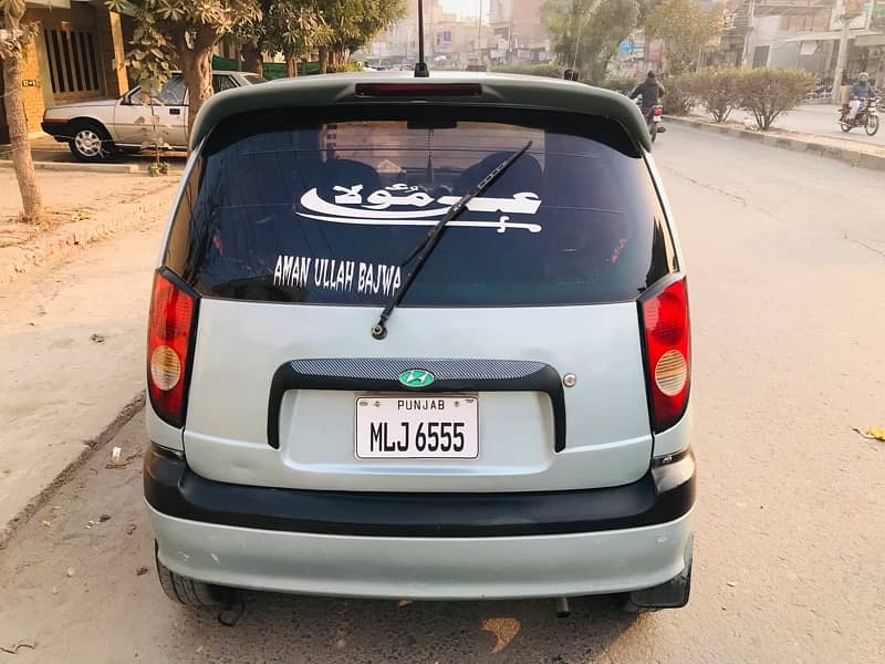 Hyundai Santro 2005/6 gass,petrol both punjab number in lush condition 4