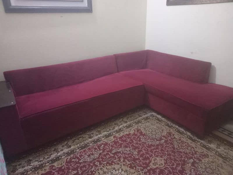 L-shaped 7-Seater sofa for sale 1