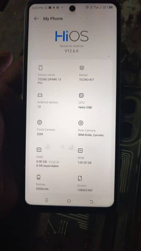 spark 10 pro 2 month use with box charger warntey 2