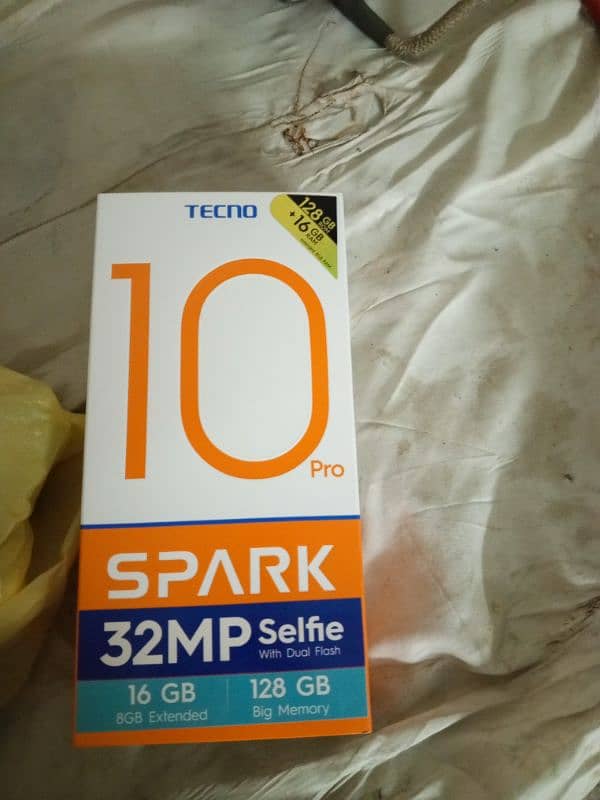 spark 10 pro 2 month use with box charger warntey 4