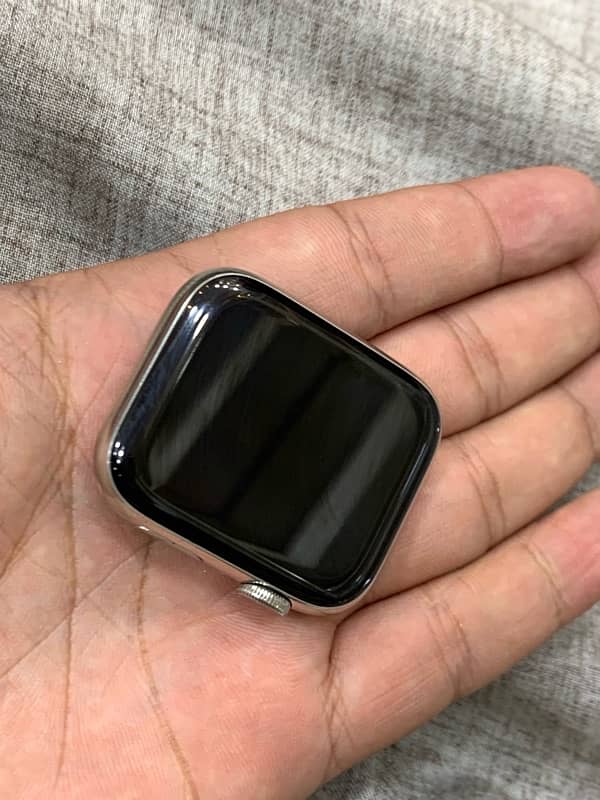 Apple watch series 5 stainless steel 0