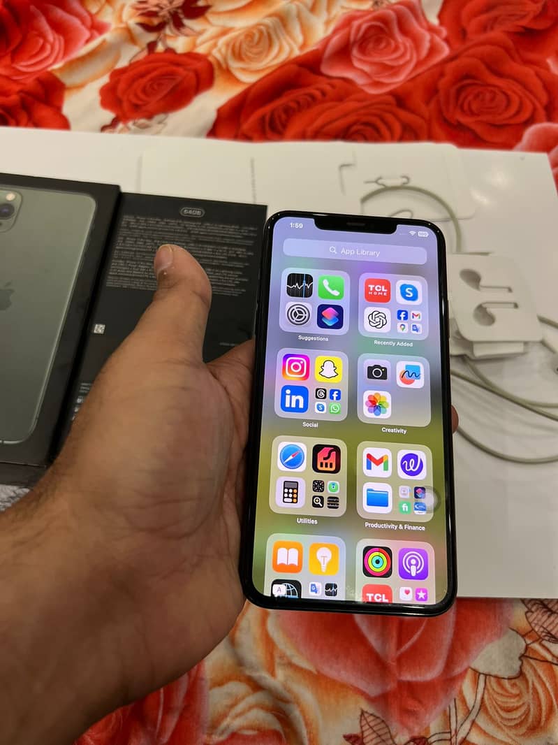 iphone 11 Pro Max Physical Dual SIM PTA Approved 7