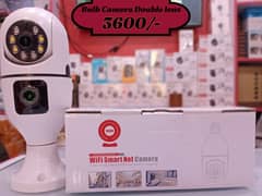 Wifi Camera | V380 Bulb Camera (Double Lens) | Security Cameras