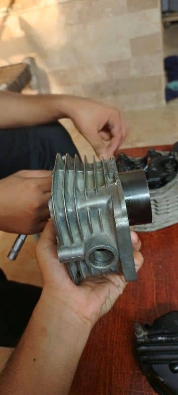 Honda 125 head salender 5