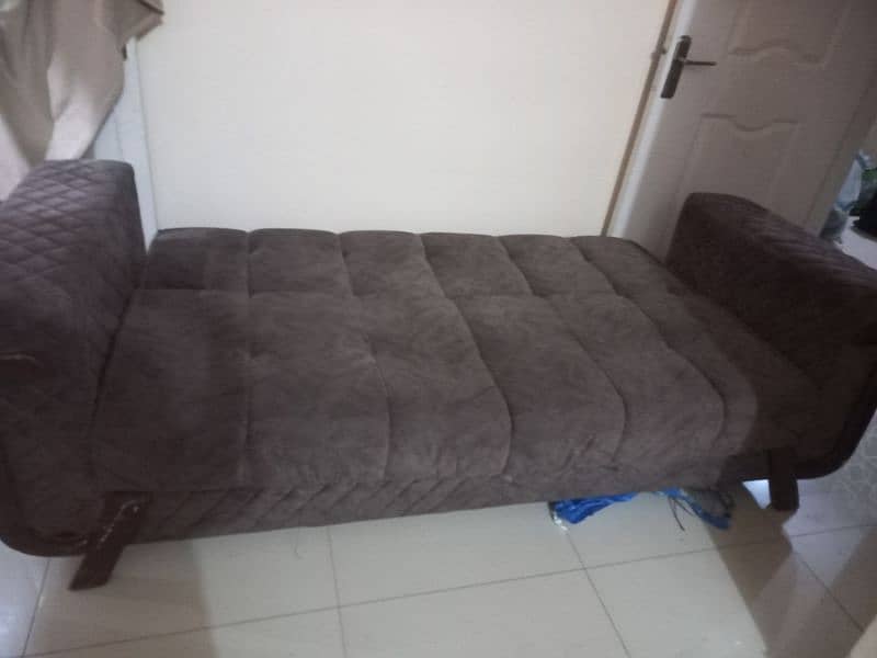 sufa kam bed good condition 4