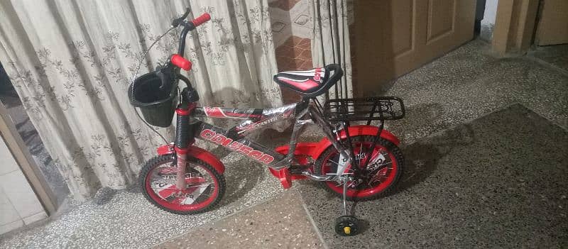 Brand new cycle red and black 3