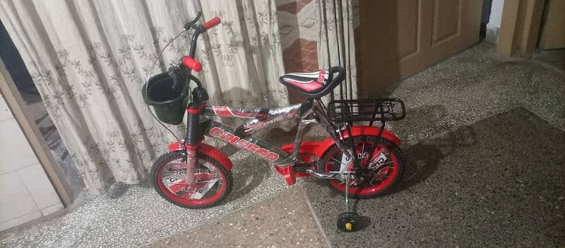 Brand new cycle red and black 4