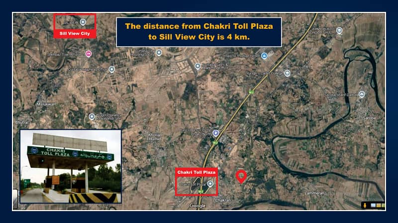 5 Marla plot for sale on monthly installments in Sill view City 6