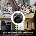 WiFi Pocket Camera 1080p HD Video Audio Recorder IR, Motion Detection 16