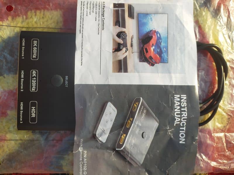 HDMI 2.1 8K Switch Delivery Free 6