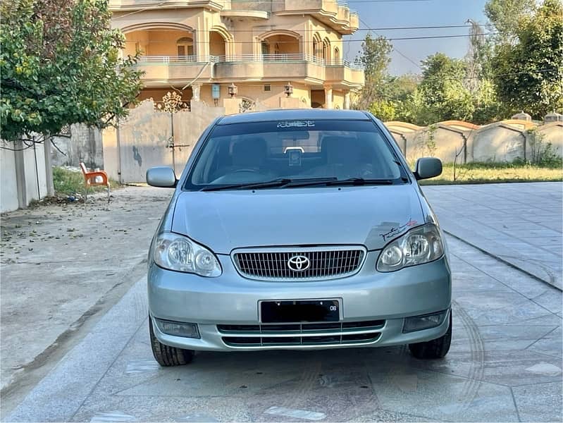 Toyota Corolla GLI 2008 Shimran Green Colur 0