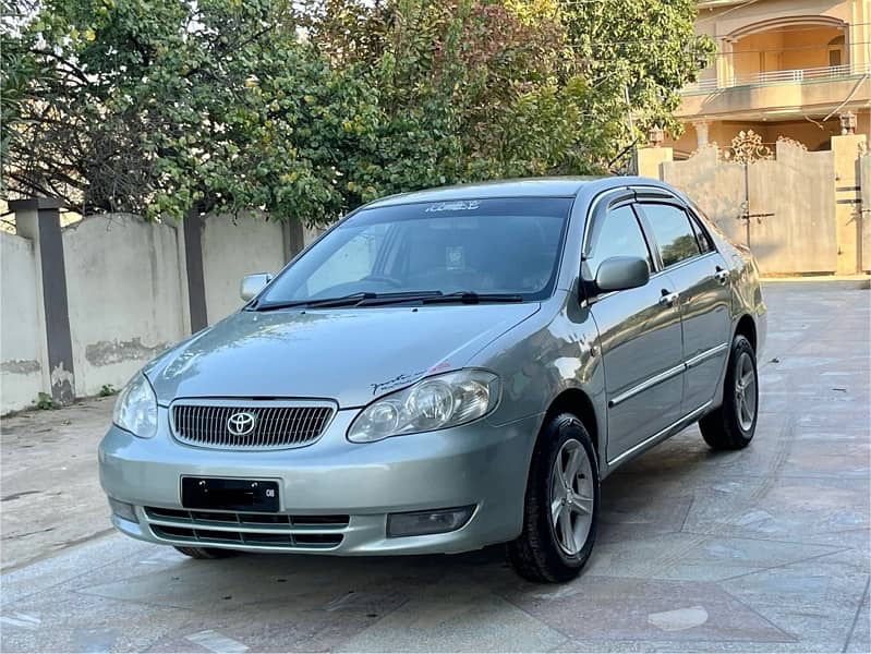 Toyota Corolla GLI 2008 Shimran Green Colur 1