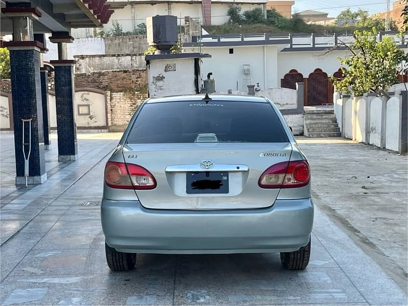 Toyota Corolla GLI 2008 Shimran Green Colur 3