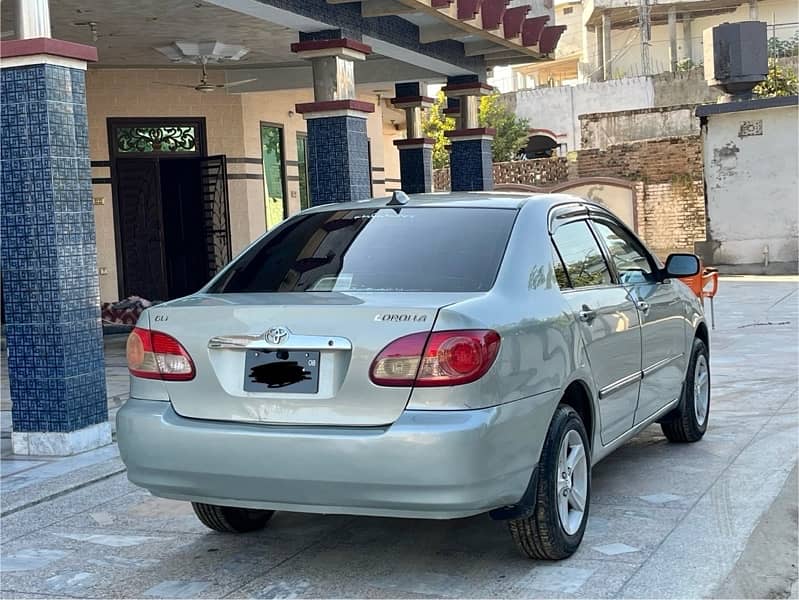 Toyota Corolla GLI 2008 Shimran Green Colur 5