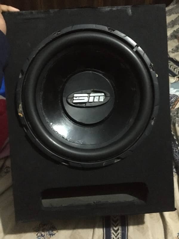 12 inch subwoofer for home and car no fault good condition 2