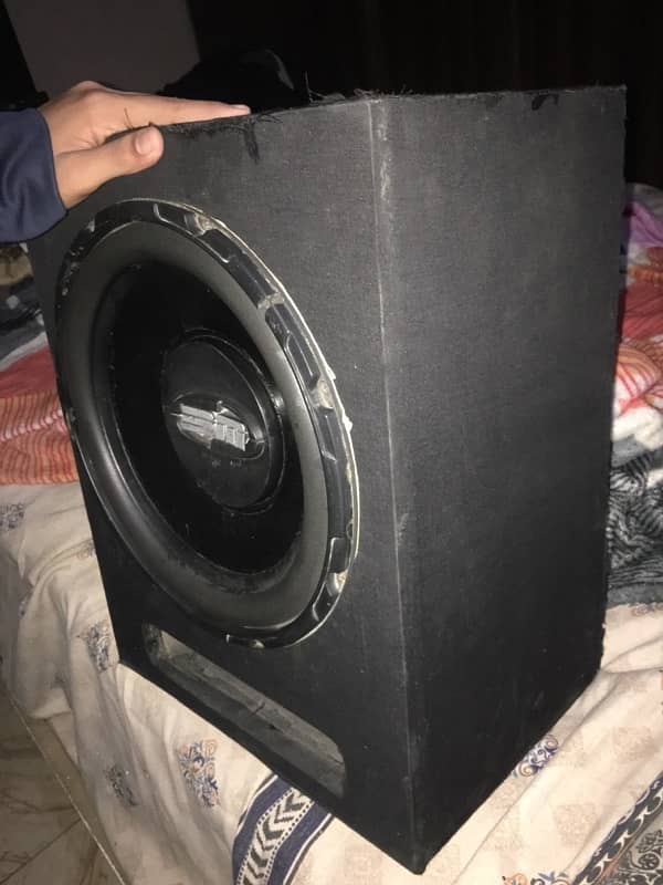 12 inch subwoofer for home and car no fault good condition 3