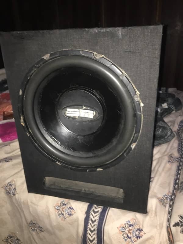 12 inch subwoofer for home and car no fault good condition 5