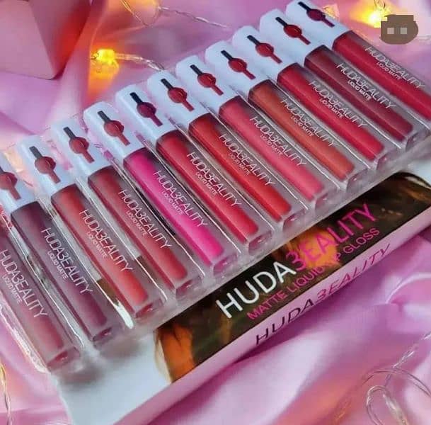 Matte Finish Lip Gloss, Pack of 6 0