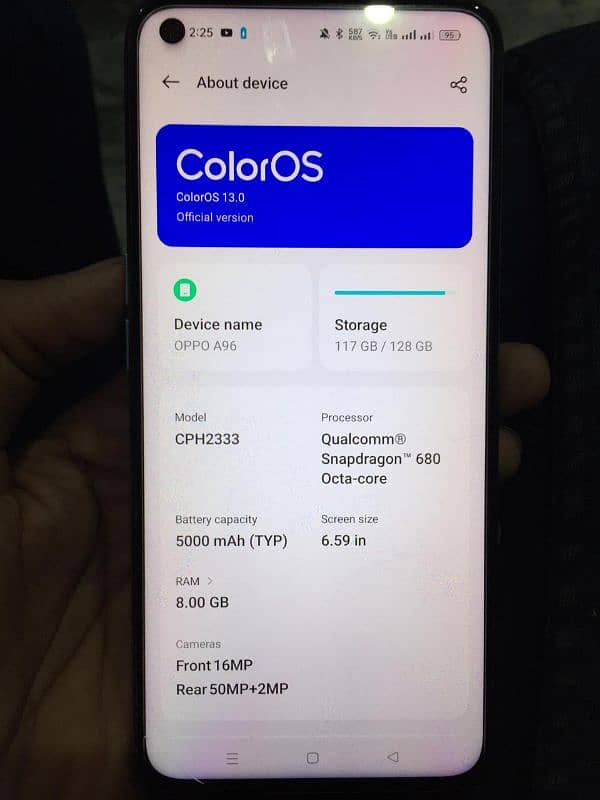 Oppo A96 for sale 1