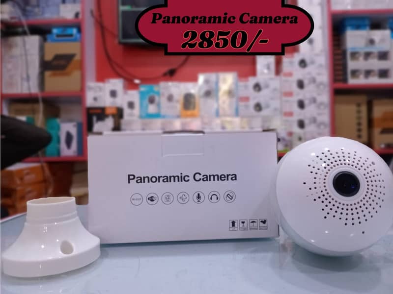 Wifi Camera | V380 Panoramic Bulb Camera | Security Cameras 0