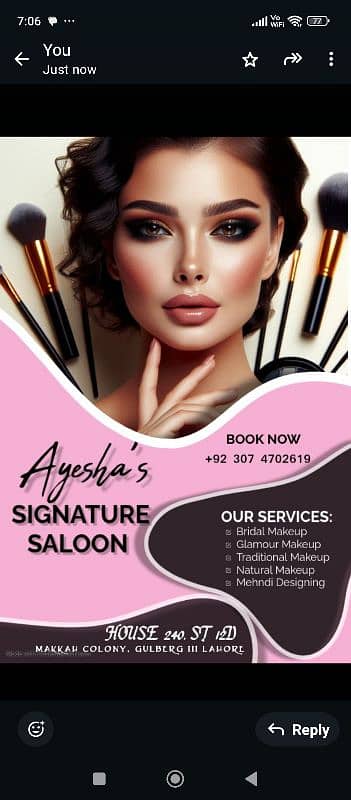 Ayesha signature saloon 0