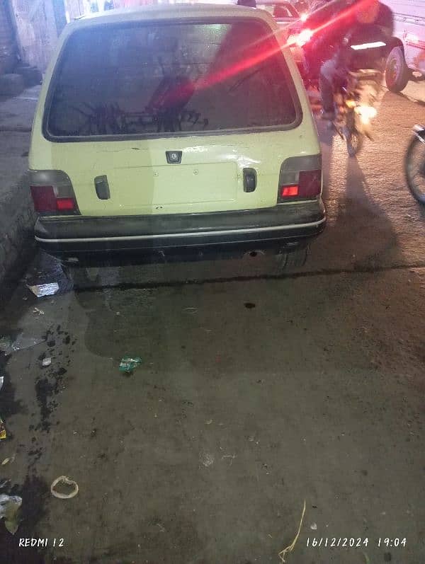 Suzuki Mehran VX 1993 4