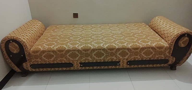 4 seater Sofa cum bed 1