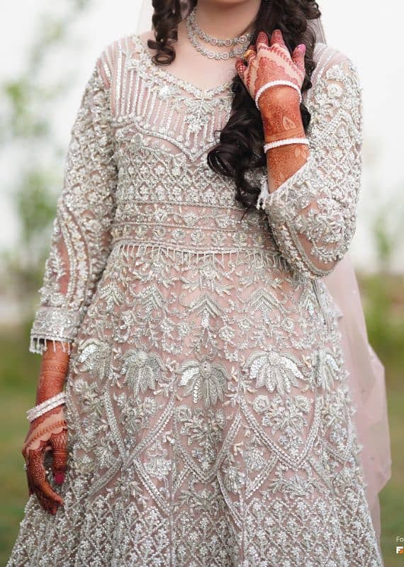 Bridal walima dress 2