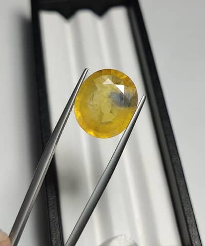 Natural bi colour sapphire