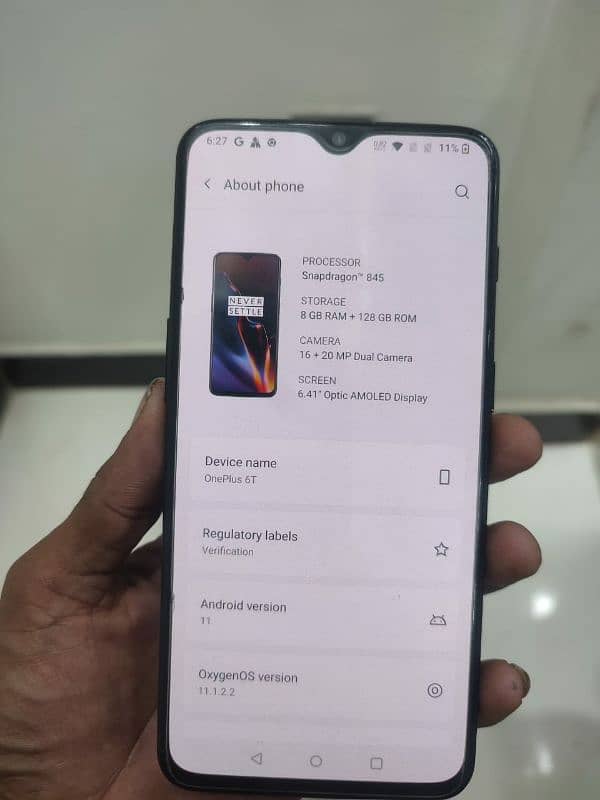 one plus 6t 8gb 128gb dual sim 3