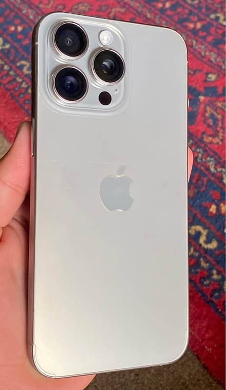 iphone 15 pro max 256gb jv non pta lla natural titanium 0