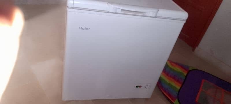 Haier deep freezer 0