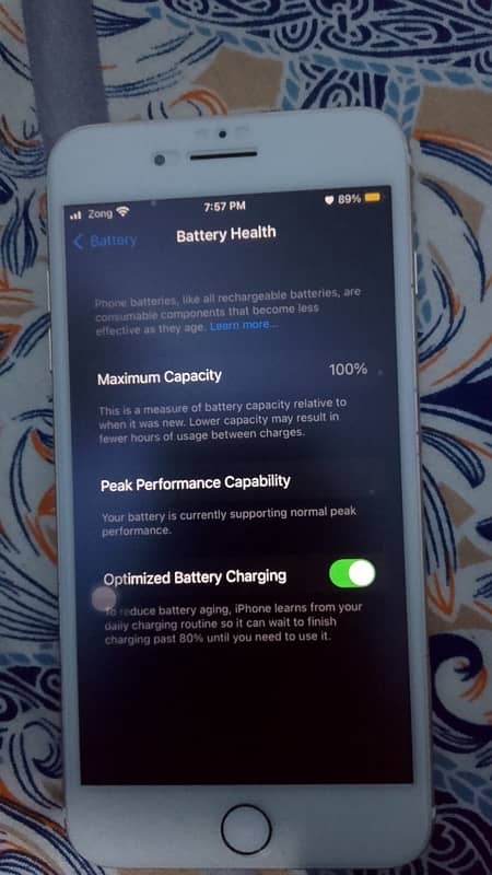 Iphone 7 plus pta approved 128 Gb available for sale 8
