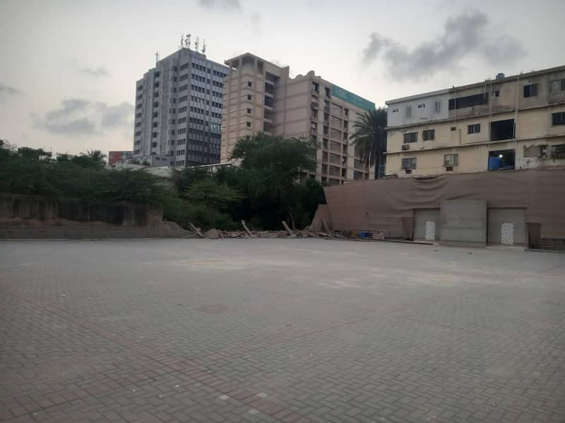 Main Sharah E Faisal Facing Near Air Port 2000 Sq Yards Commercial Land For Banquet 3