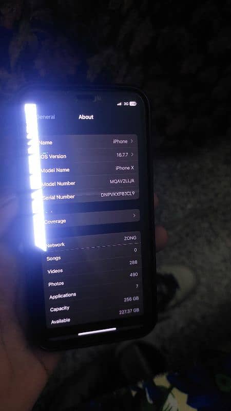 iphone x 256gb PTA glitch 3