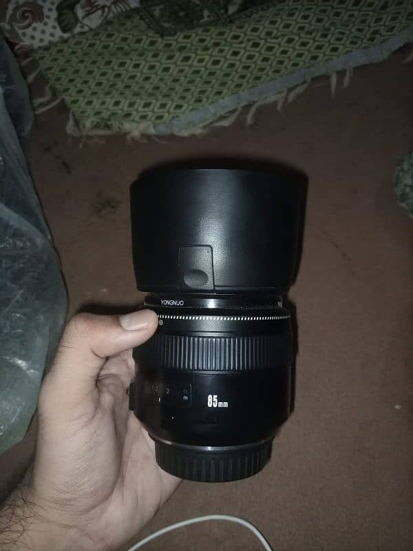 Canon 60D With Canon 85mm 1.8 Lense With Standard Lense. . 8