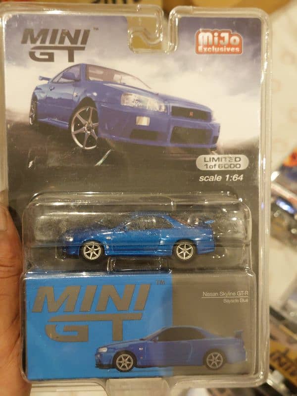 Skyline R34 & R35 - Mercedez - Lamborghini - MiniGT 0