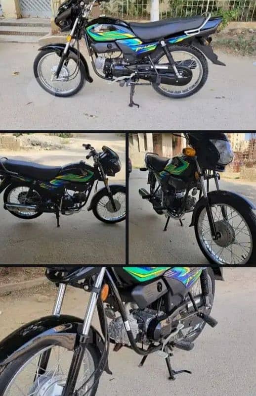 Honda Pridor 2024 april  urgent for sale (with cd 70  exchange) 4