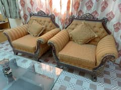 5 seaters Sofa set with heavy Table