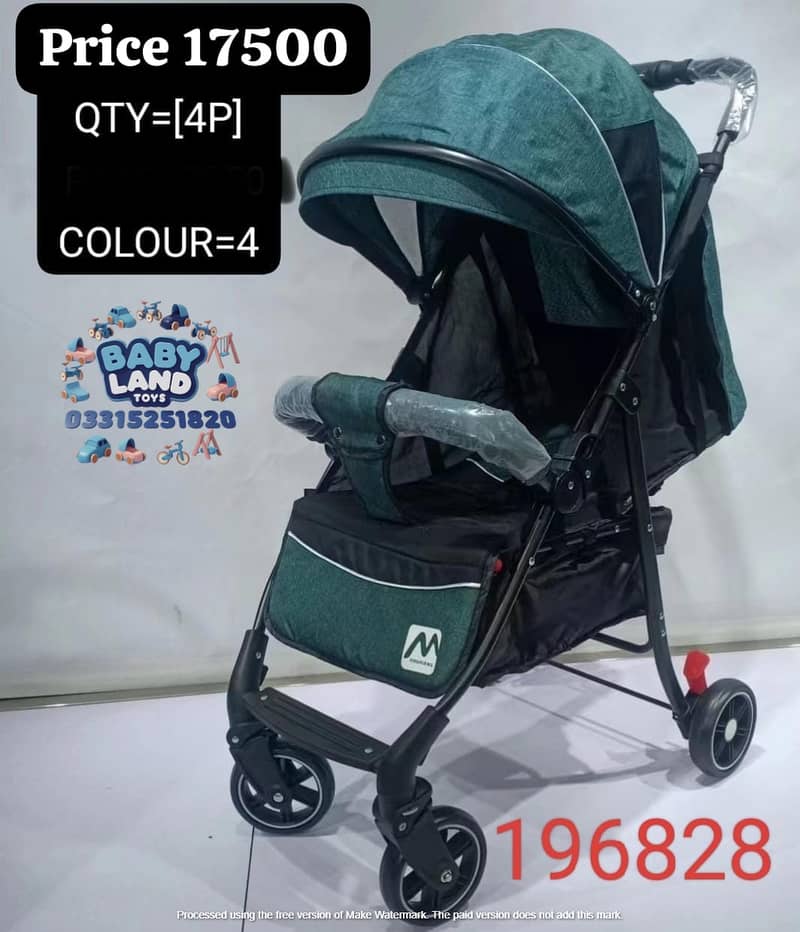 Kids Pram | Baby Pram | Kids Stroller | Baby Stroller| Baby Land Toys 6