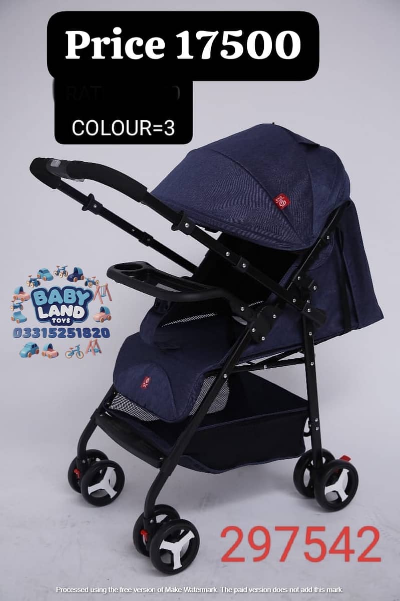 Kids Pram | Baby Pram | Kids Stroller | Baby Stroller| Baby Land Toys 7