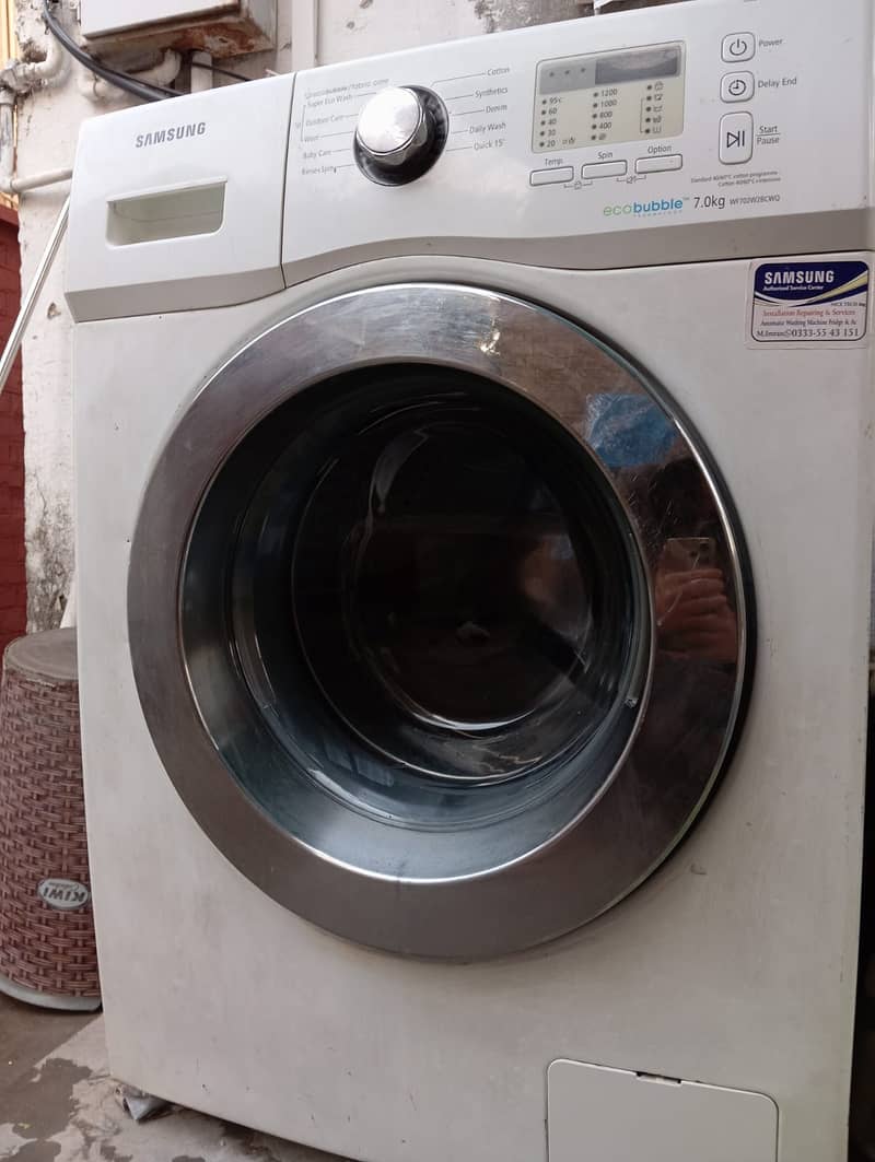 Washing Machine Front Load  - Model 7.0Kg -Eco bubble 1