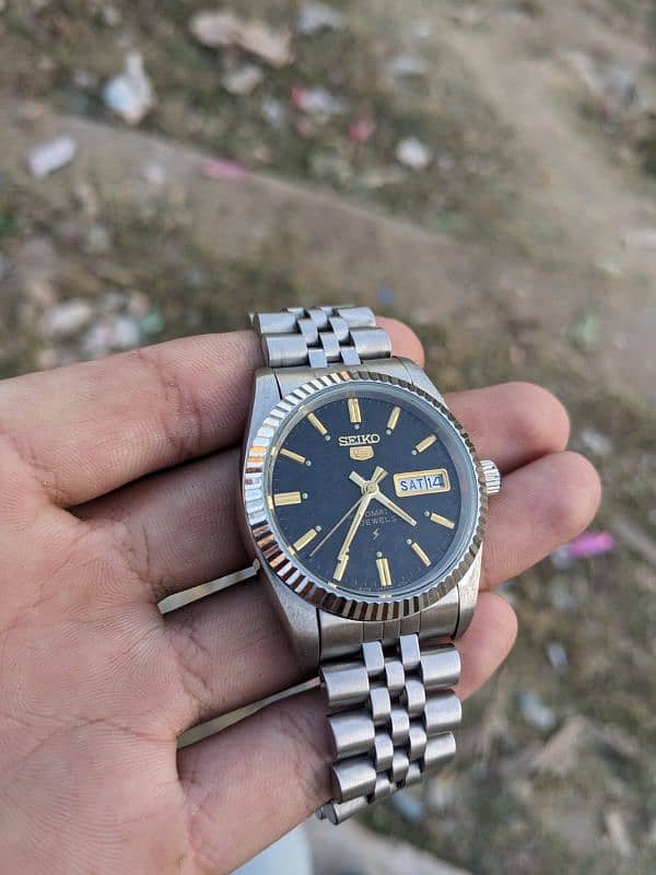 Seiko 5 watch machine 6309A 0