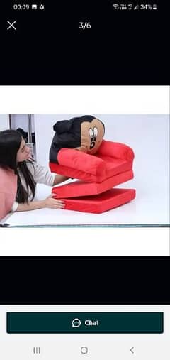 Sofa cum Bed for Kids