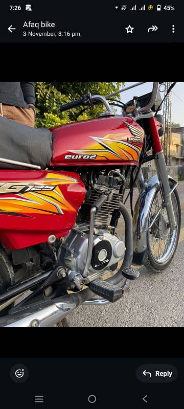 Honda 125 isb num 0